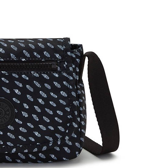 Kipling Sabian Printed Crossbody Mini Çanta Mavi | TR 1862IL